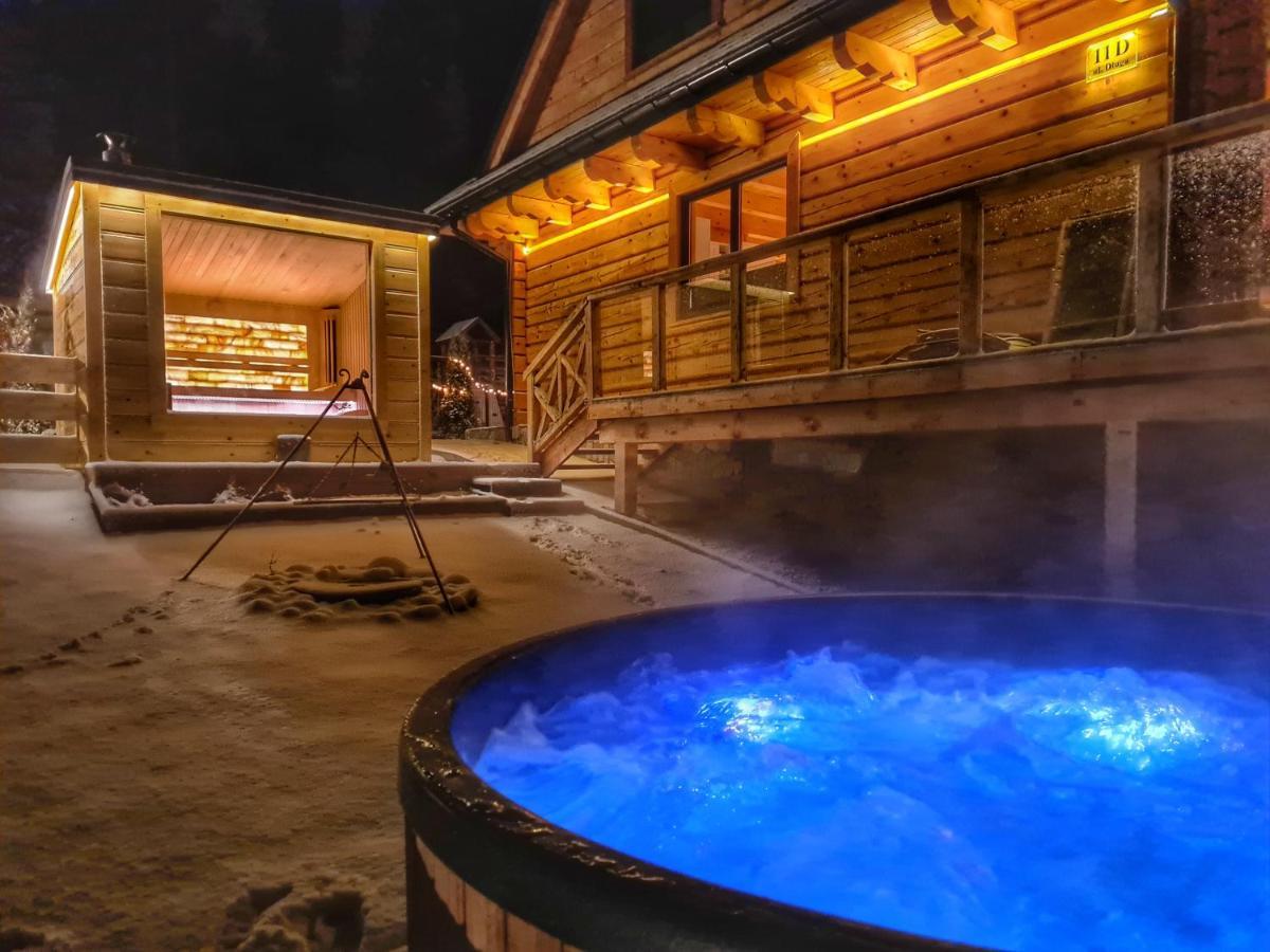 Lk Resort Lapsze Domy Z Prywatna Balia I Sauna Lapsze Nizne Exterior photo